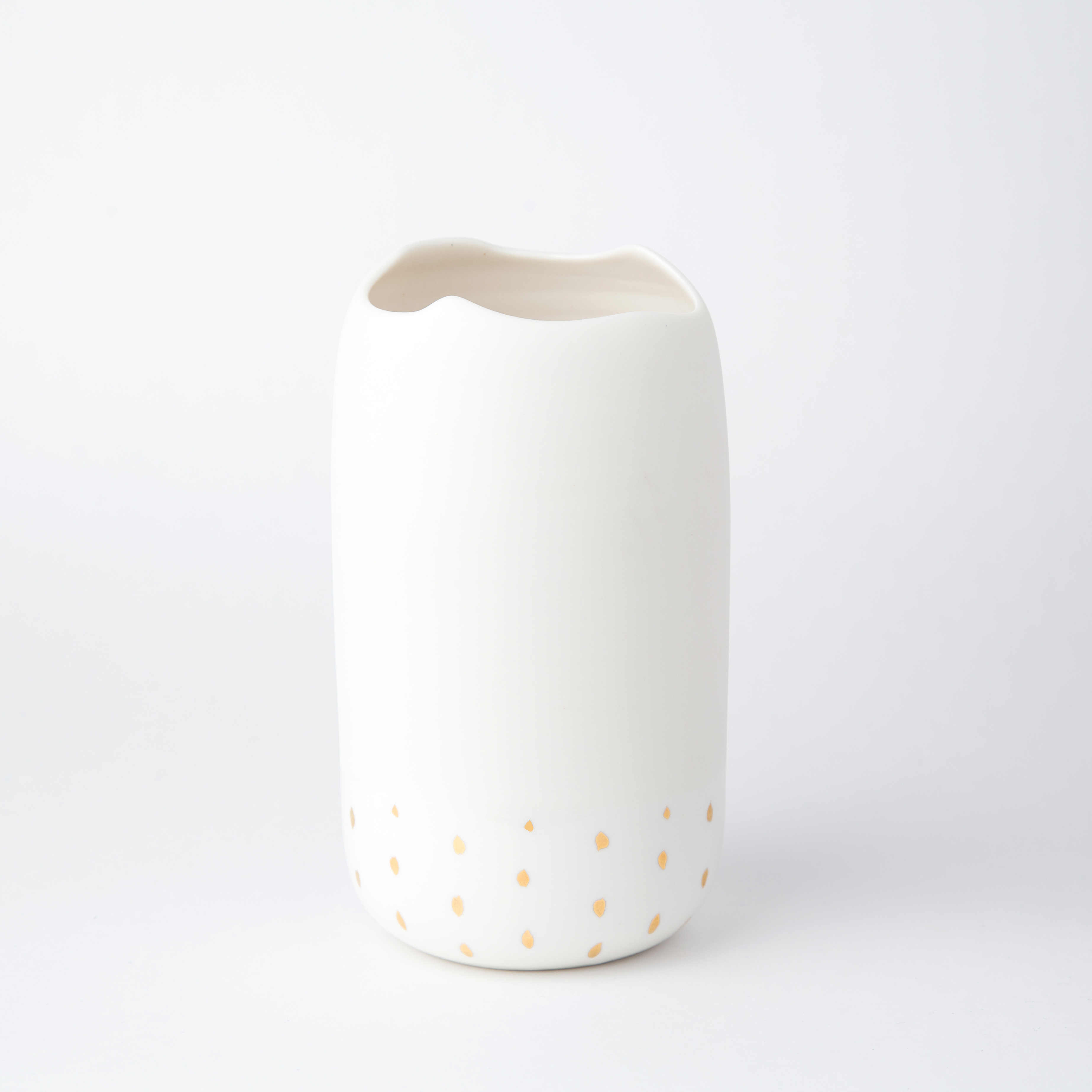 Vase Tulipe décor Or